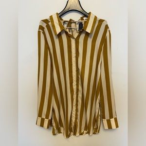 Mustard Seed Open Back Blouse